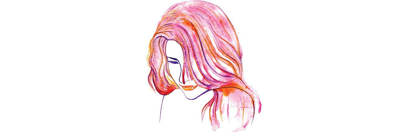 Lessons From Growing Up With a Seizure Condition Drawing of a young woman.