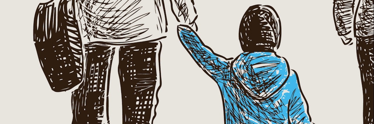 Things to Know About Being a Special Needs Parent Illustration of parents walking with child