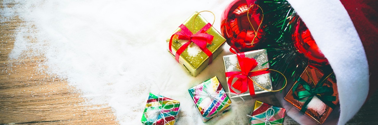 Suicides Don't Increase During the Holidays, and Why That Matters Christmas presents following out of a stocking