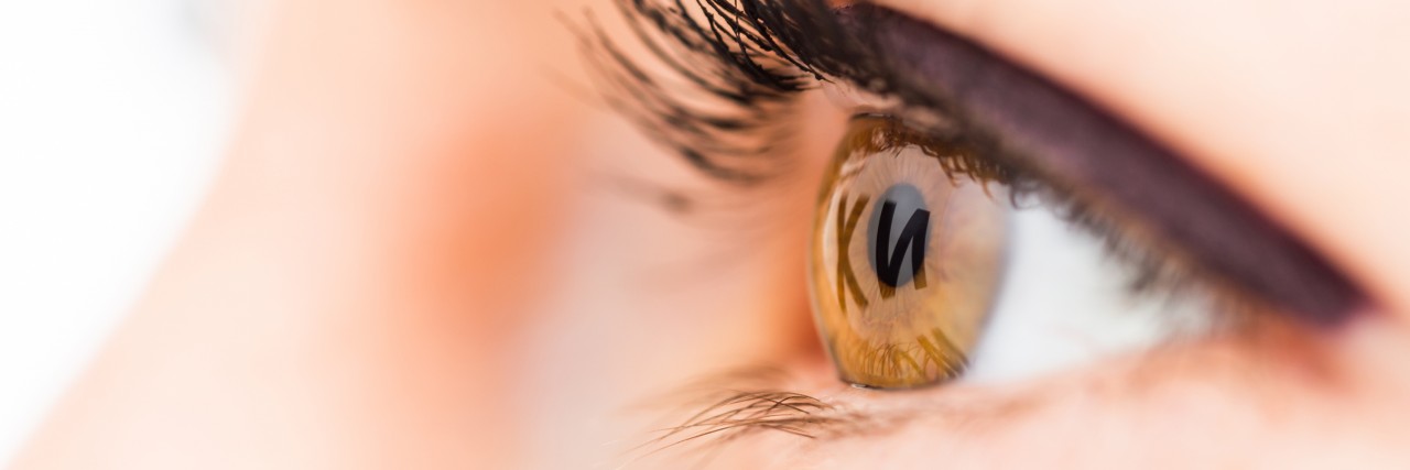 It Hurts to Not Know Why I'm Depressed Woman's eye