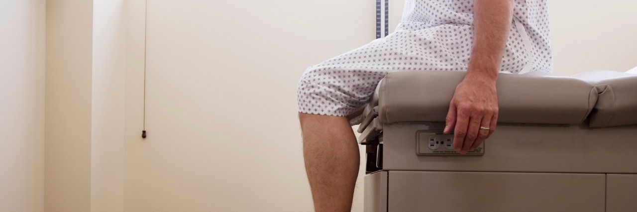 Borderline Personality Disorder: How to Cope With Fears man sitting on medical exam table