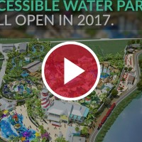 accessible waterpark design behind video play button