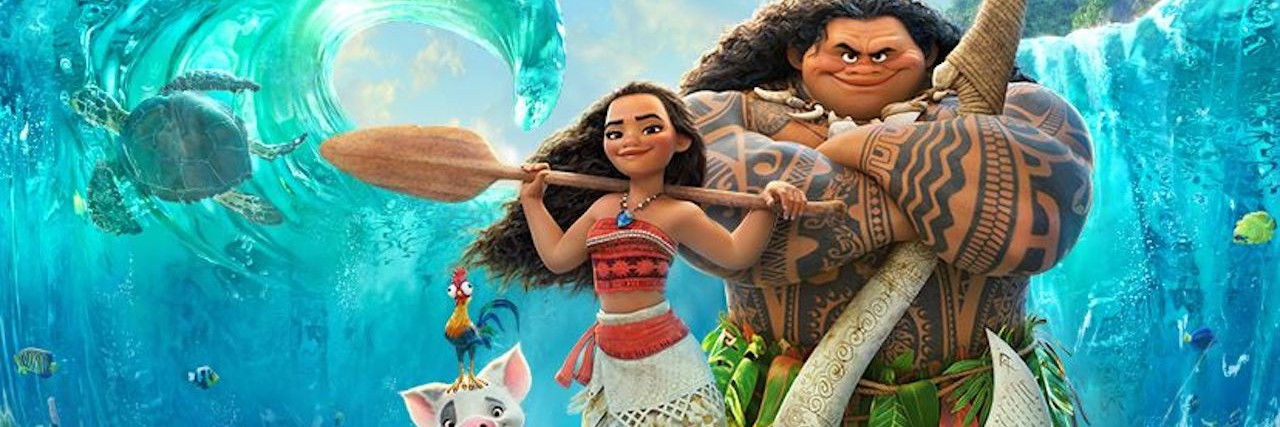 "Moana" movie advertisement