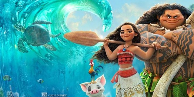 "Moana" movie advertisement