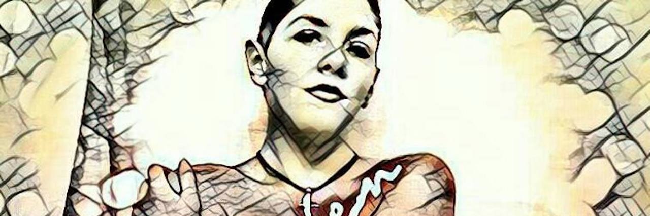 What It's Like to Wake up Feeling Depressed stylized person with "broken" written across image