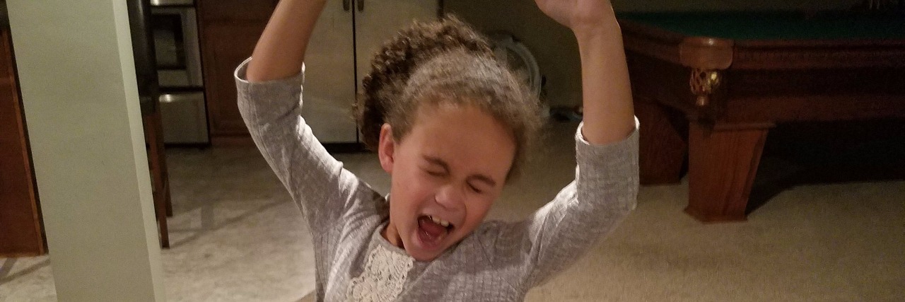 A Playlist for Propionic Acidemia Patients little girl dancing