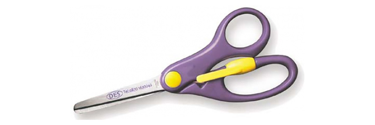 Feeling Embarrassed About Adaptions as a Child With Cerebral Palsy Adaptive scissors.