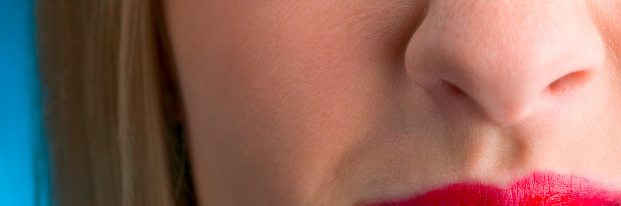 How I Try to Explain My Obsessive Compulsive Disorder Close-up of a woman's face with eyes closed