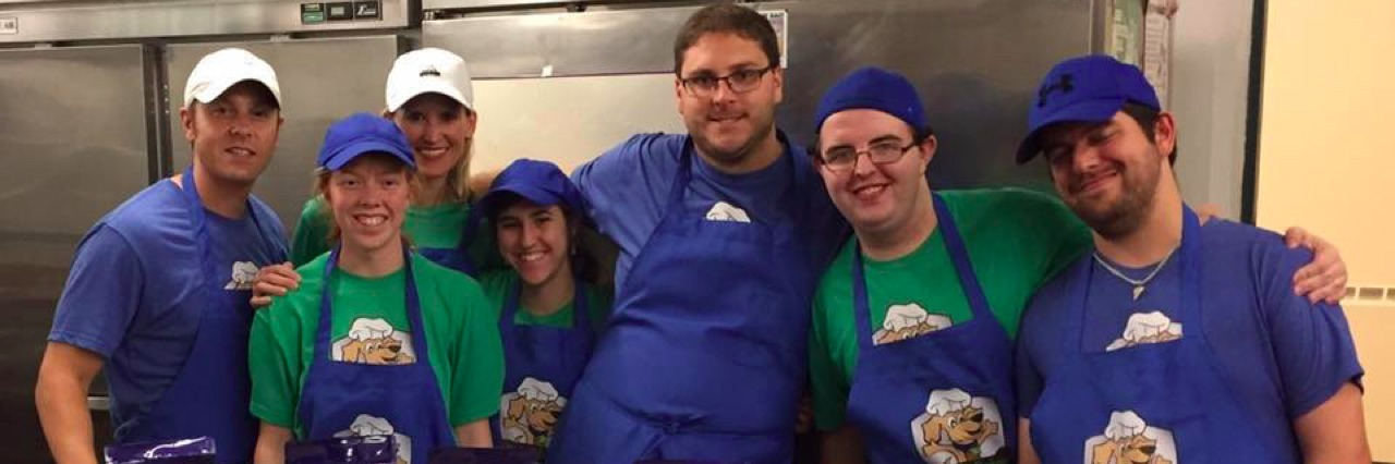 Finley's Barkery Provides Jobs for Adults With Autism Staff photo in the kitchen at Finely's Barkery