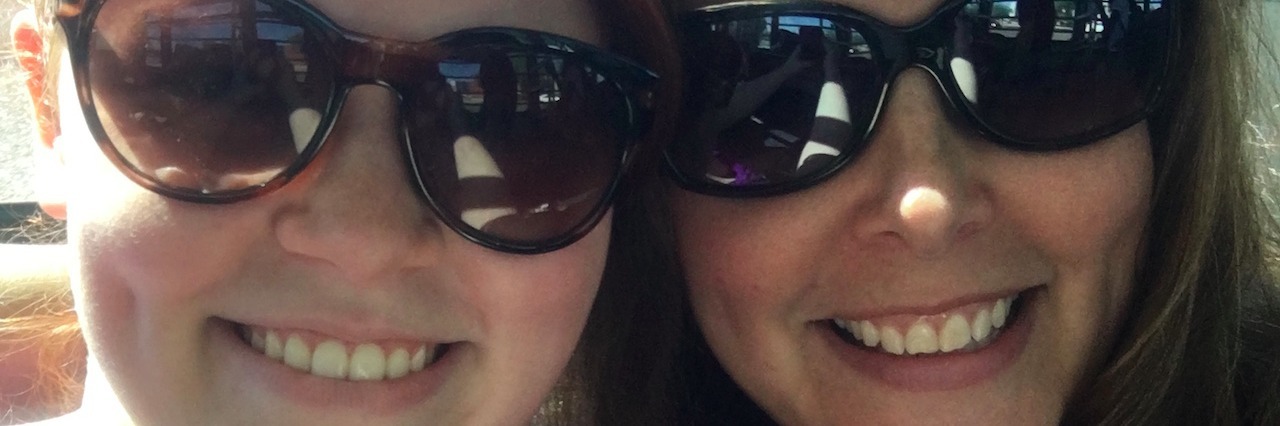 Missing the Early Signs of Childhood Bipolar Disorder The author and her daughter take a selfie