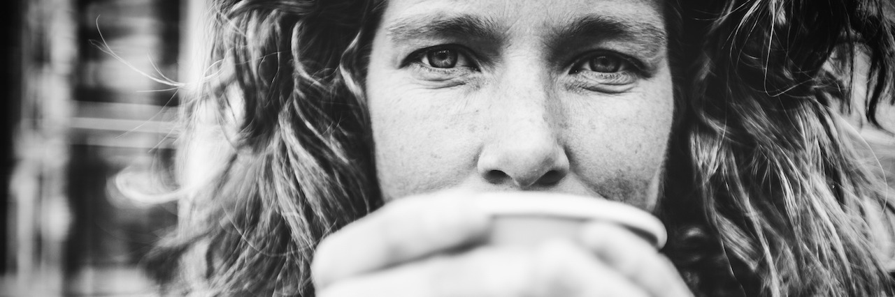 How Anxiety Changed Me Woman with a cup in her hands