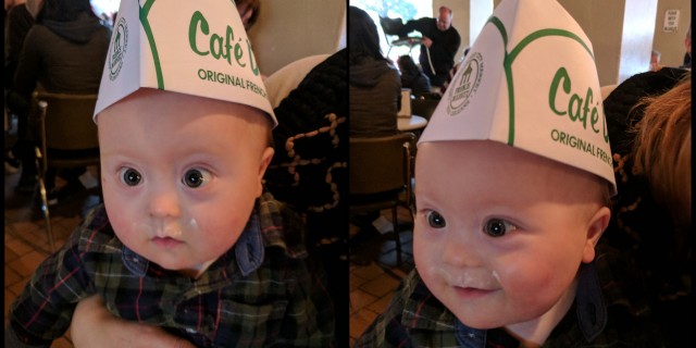 Jude likes beignets!