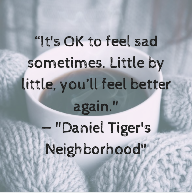 grief meme that says its ok to feel sad sometimes little by little youll feel better again