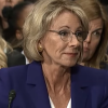 Betsy DeVos at her confirmation hearing.