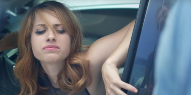 I Turned My Eating Disorder Into a TV Pilot A woman getting out of her car