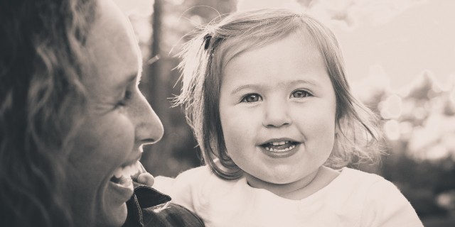 Why I'm Choosing Happiness When Facing My Daughter's Ultra-Rare Disorder Robbie and her mom.