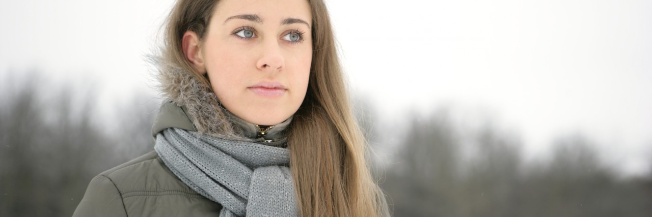 I Was Ready to Give Up Fighting Lyme Disease Until My Friend Said This Woman in Snow