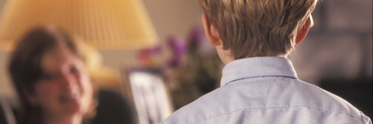 How Do I Explain Bipolar Disorder to My Kid? Little Boy Giving Valentine to Mom