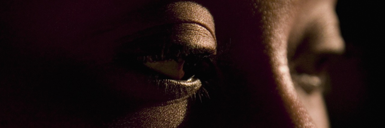 What Generalized Anxiety Disorder Means for Me Close-up of profile of woman's face