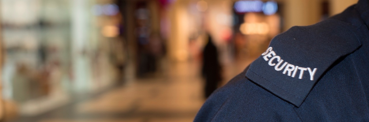 To the Security Guard Who Asked, 'Are You OK?' security guard in mall