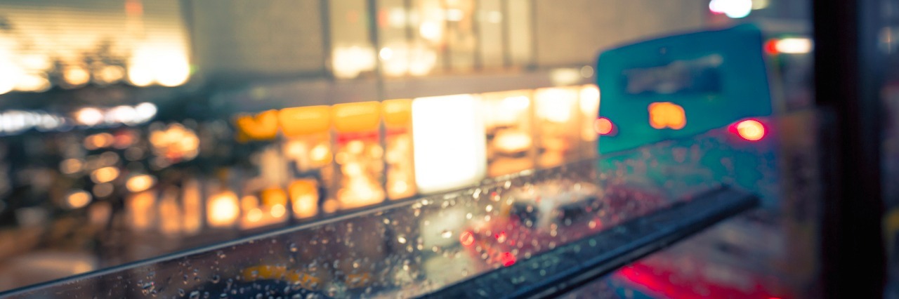 Finding Emergency Help in the Mental Health System exterior of a hospital at night