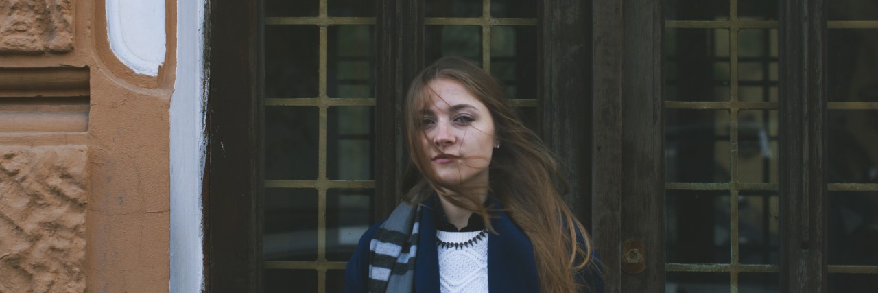 Please Don't Yell at Me for Having a Mental Illness Young girl standing outside