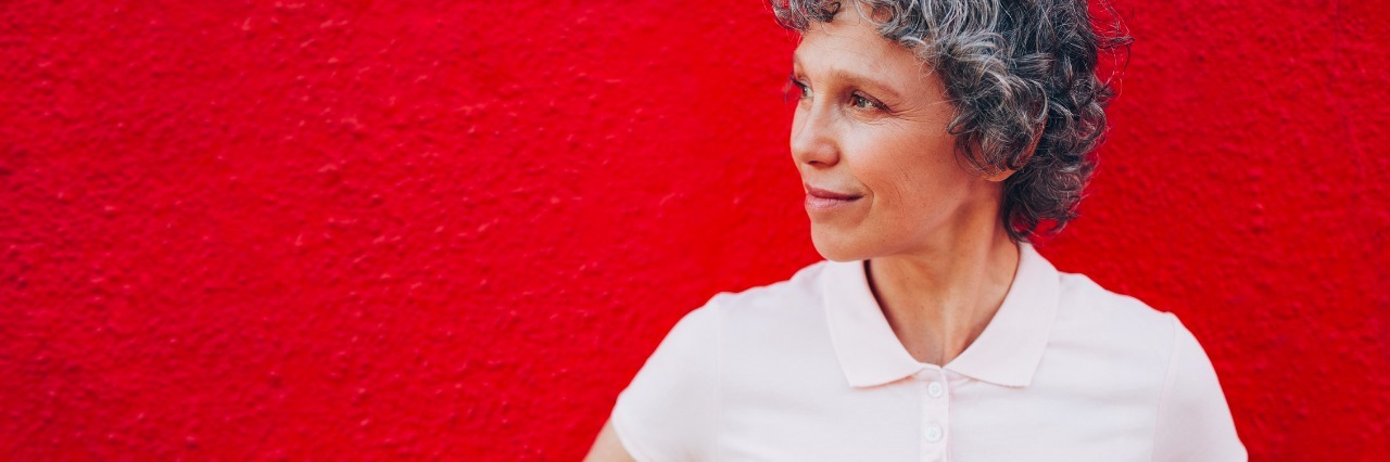 Life Doesn't Wait for the Depressed Brain Mature woman looking away