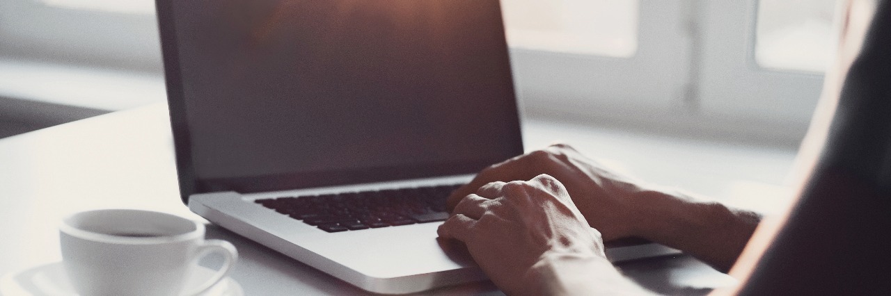 Why I Can't Give You a 'Quick Fix' for Depression Woman typing on computer