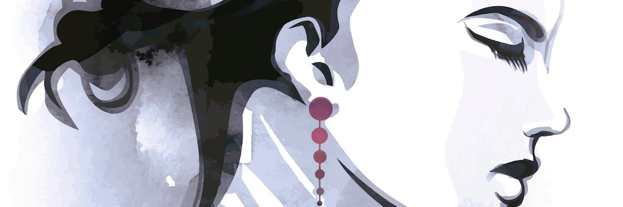 How I Learned to Love Myself Despite My Bipolar Disorder A sketch of a woman, profile