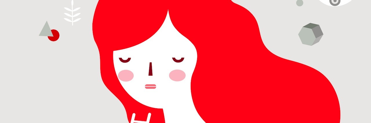 When I Was Told I Was 'Too Young' to Have Depression An illustration of a woman