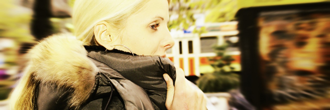 What Is It Like to Love Somebody Who Has Bipolar Disorder? Side profile of a mid adult woman