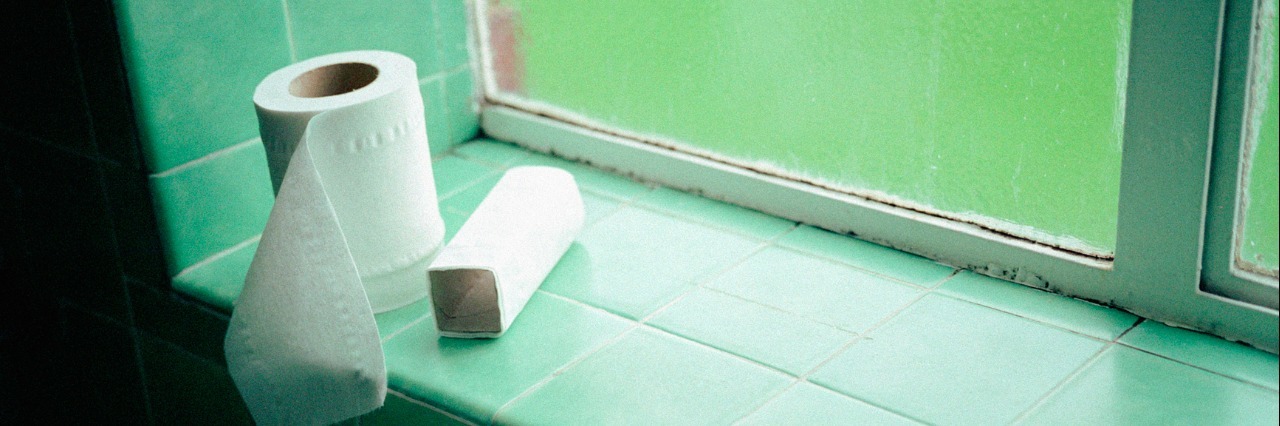Opioid-Induced Constipation: The Side Effect We're Too Embarrassed to Talk About Toilet rolls on windowsill
