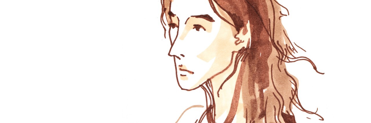 When Depression Tries to Make You Believe Lies About Who You Are young woman gazing into the distance