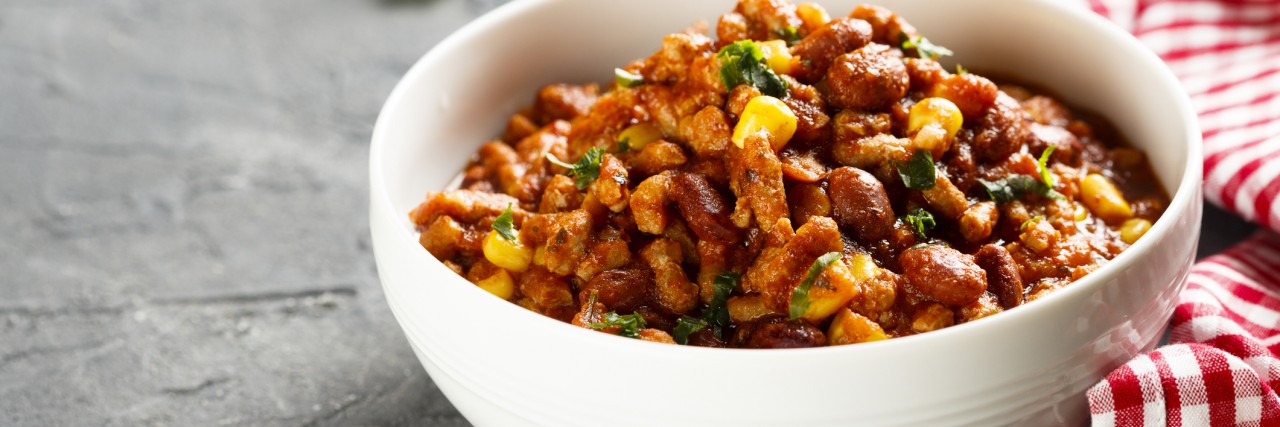 The Day My Dietician Gave Me Life-Saving Chili Soup bowl of chili