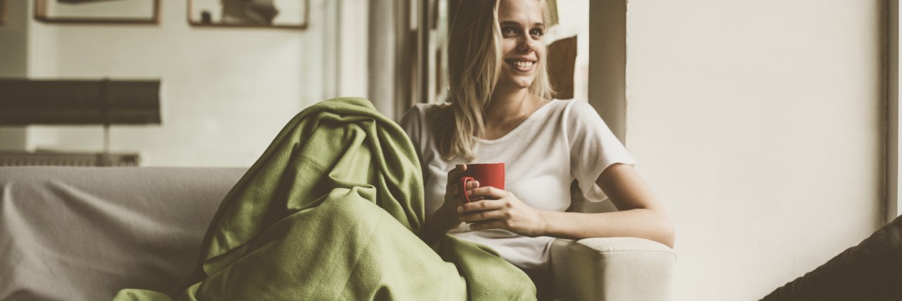 Bipolar Disorder Makes Me Want to Stay Inside All Day Woman resting on a couch
