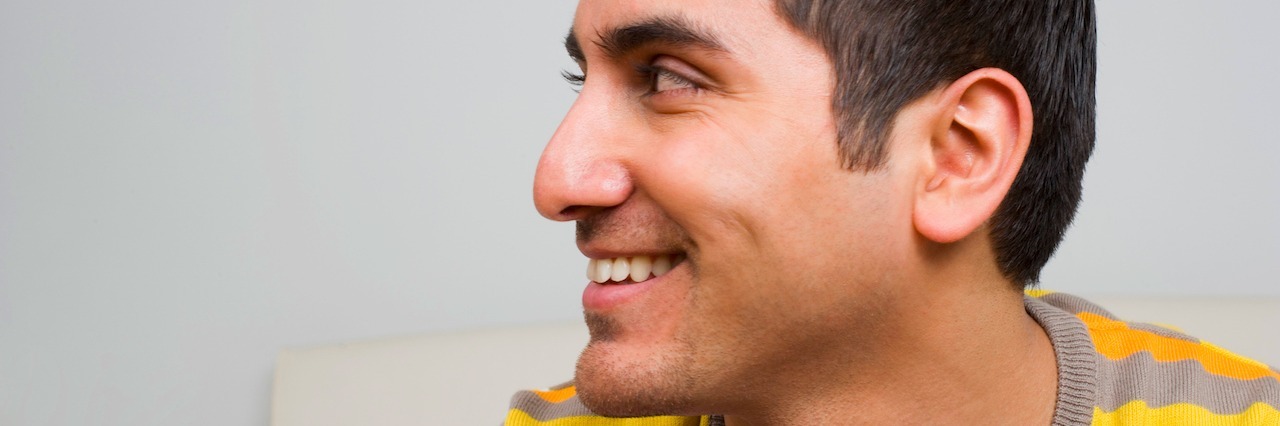 8 Things I've Learned About Living With Schizophrenia man looking away