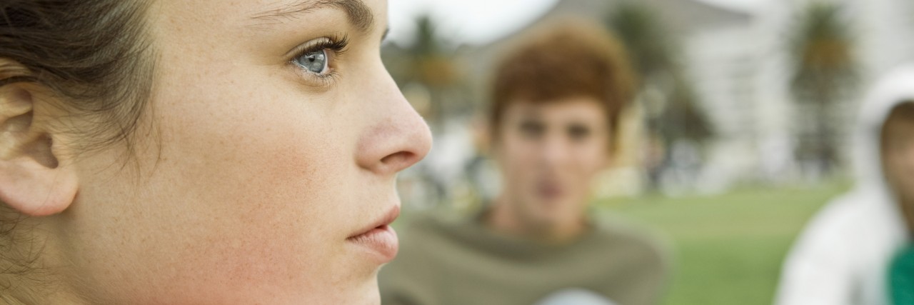 What to Say If You See My Self-Harm Cuts or Scars Profile of teenage girl