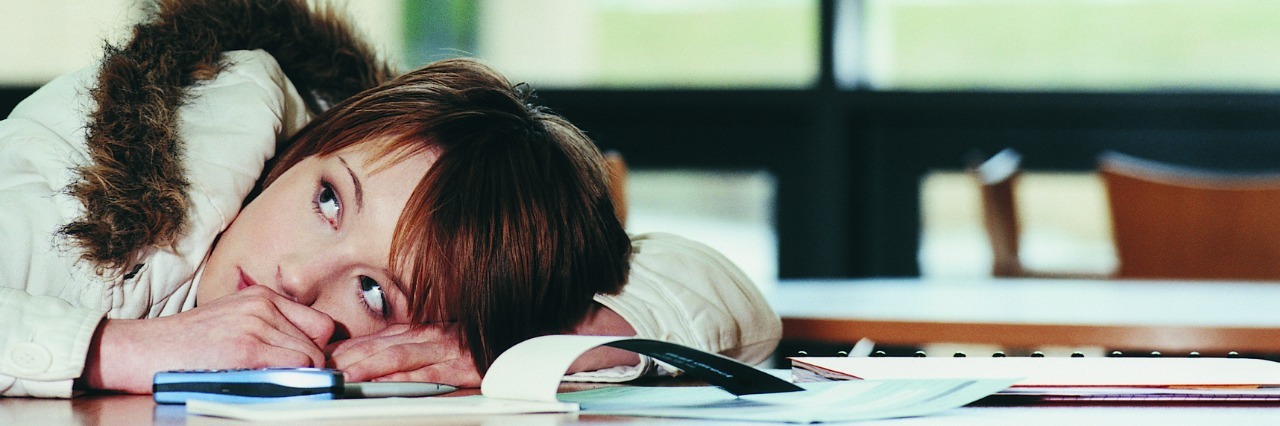 Applying to College When You Have Anxiety and Depression worried female student