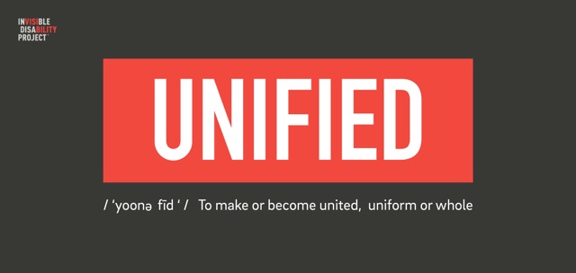 Unified: to make or become united, uniform or whole.