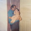 kanchan bhat as a little girl and her grandfather