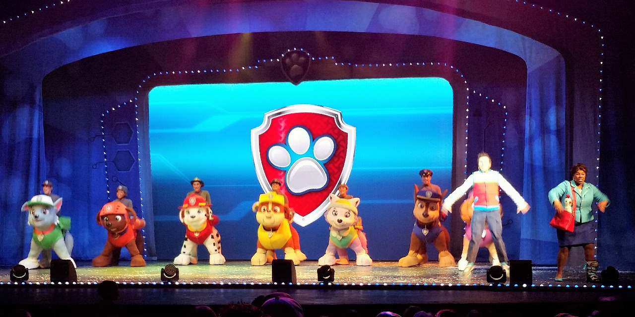 Attending Paw Patrol Live With Daughter and My Mighty