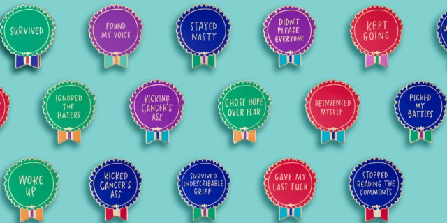 Everyday Bravery Pins  Signs, Symptoms, Support