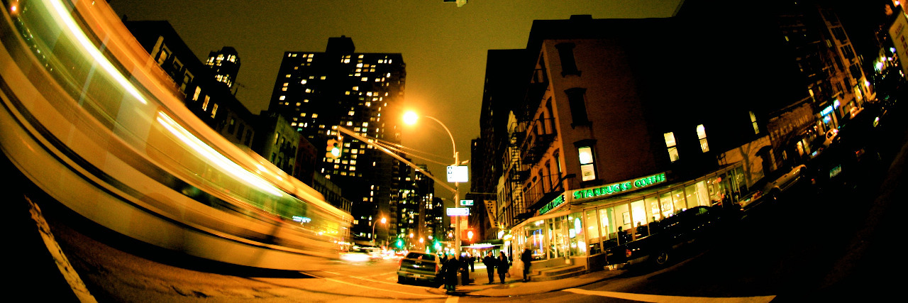 Living With Oscillopsia After Gentamycin Ototoxicity What NYC traffic can look like with oscillopsia.