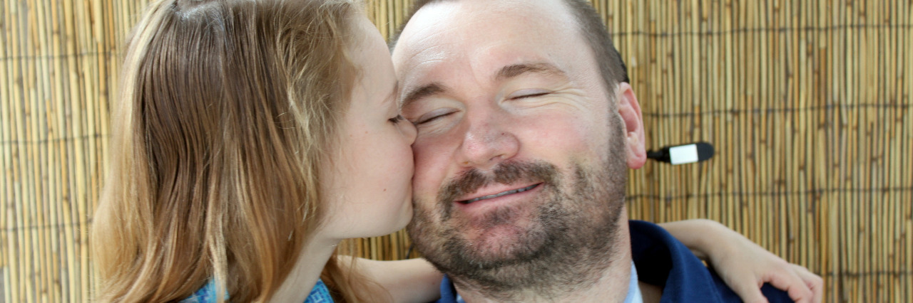 New Father/Daughter Relationship After My Husband's Spinal Cord Injury Kristen's husband and daughter.
