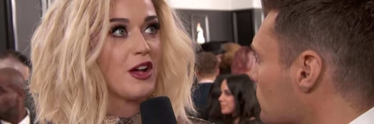 Letter to Katy Perry About Her Grammys 2017 Mental Health Joke Katy Perry being interviewed by Ryan Seacrest