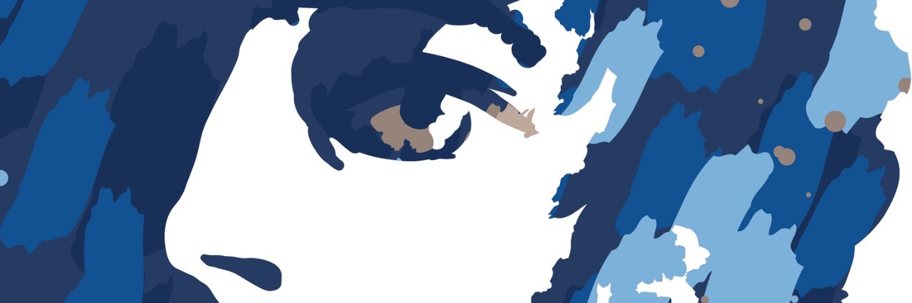 Overcoming Panic Disorder and Panic Attacks Watercolor portrait of young man isolated on white