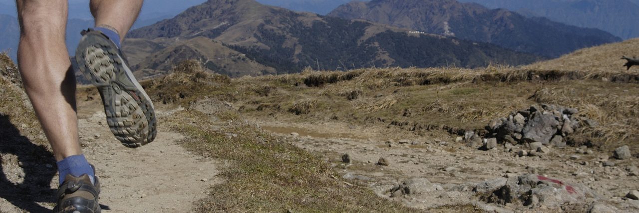 How Long-Distance Running Helps Me Find Happiness Despite Depression Runner in the Himalayas