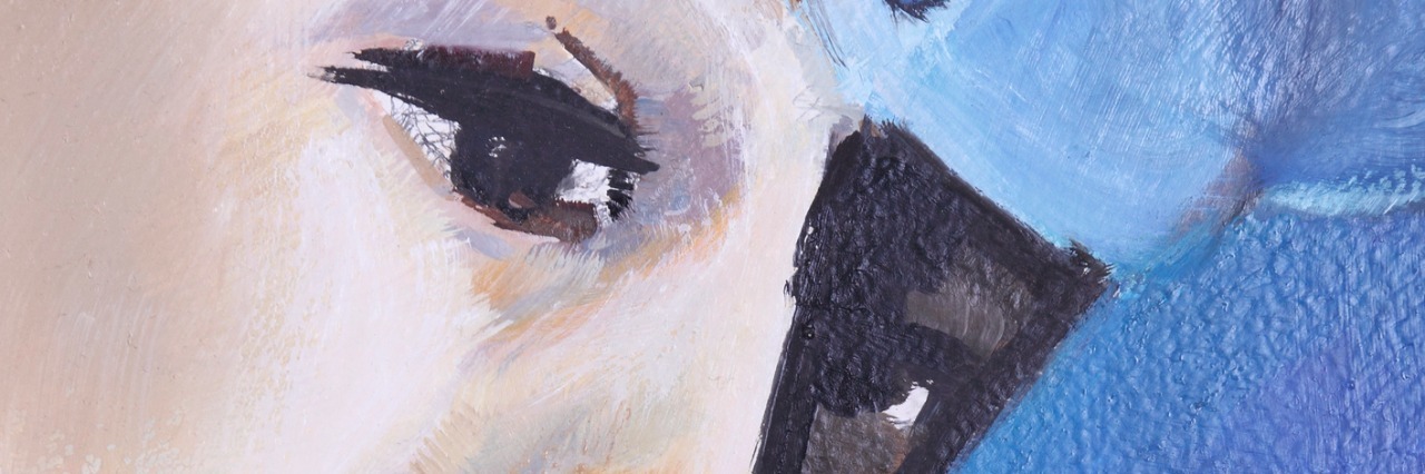 Getting Out of Bed Counts as Success When You Have Anxiety/Depression woman portrait, oil painting