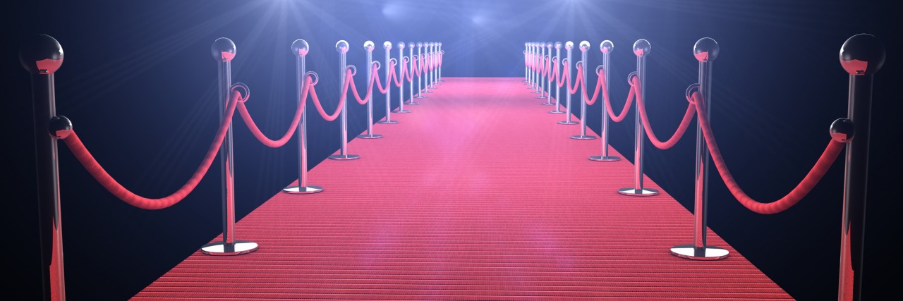 Red carpet for Academy Awards.