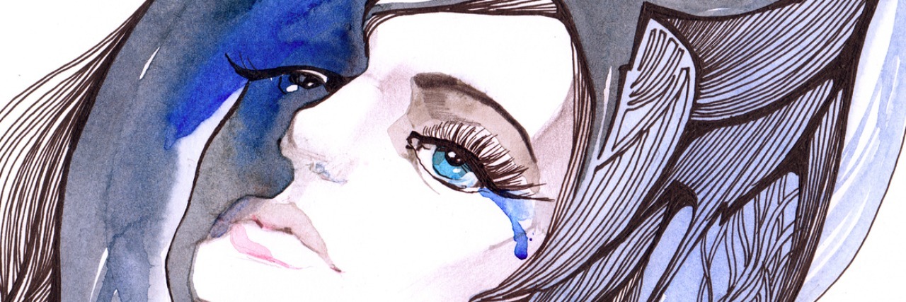 3 Lessons I Never Expected Depression to Teach Me woman crying